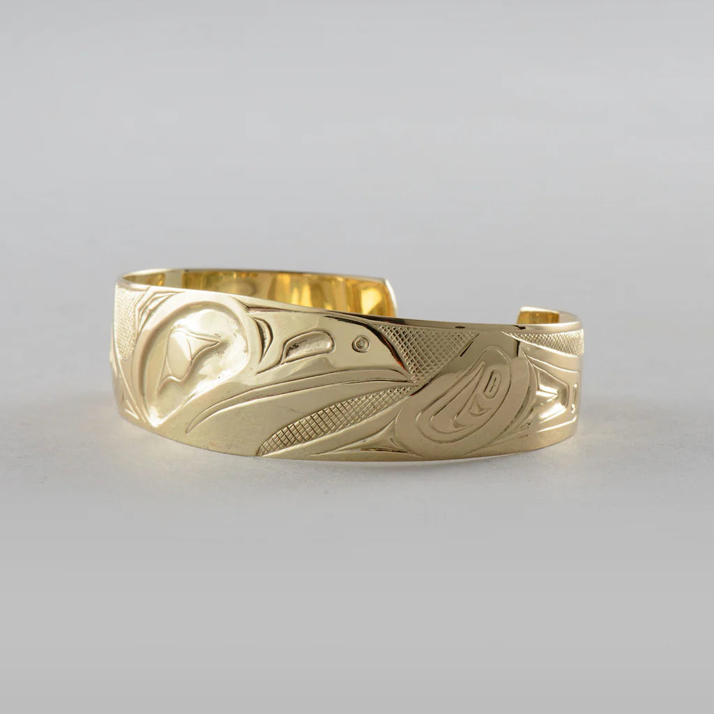 Jim Edenshaw Bracelet Gold - Raven