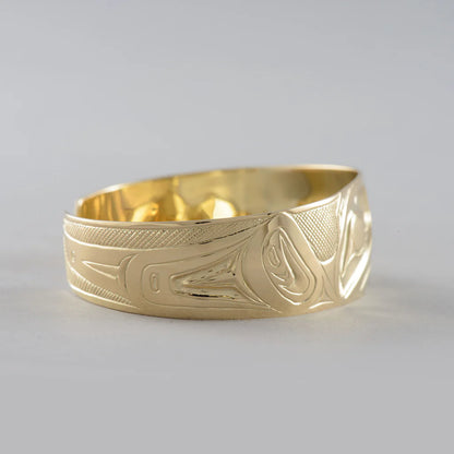 Jim Edenshaw Bracelet Gold - Raven
