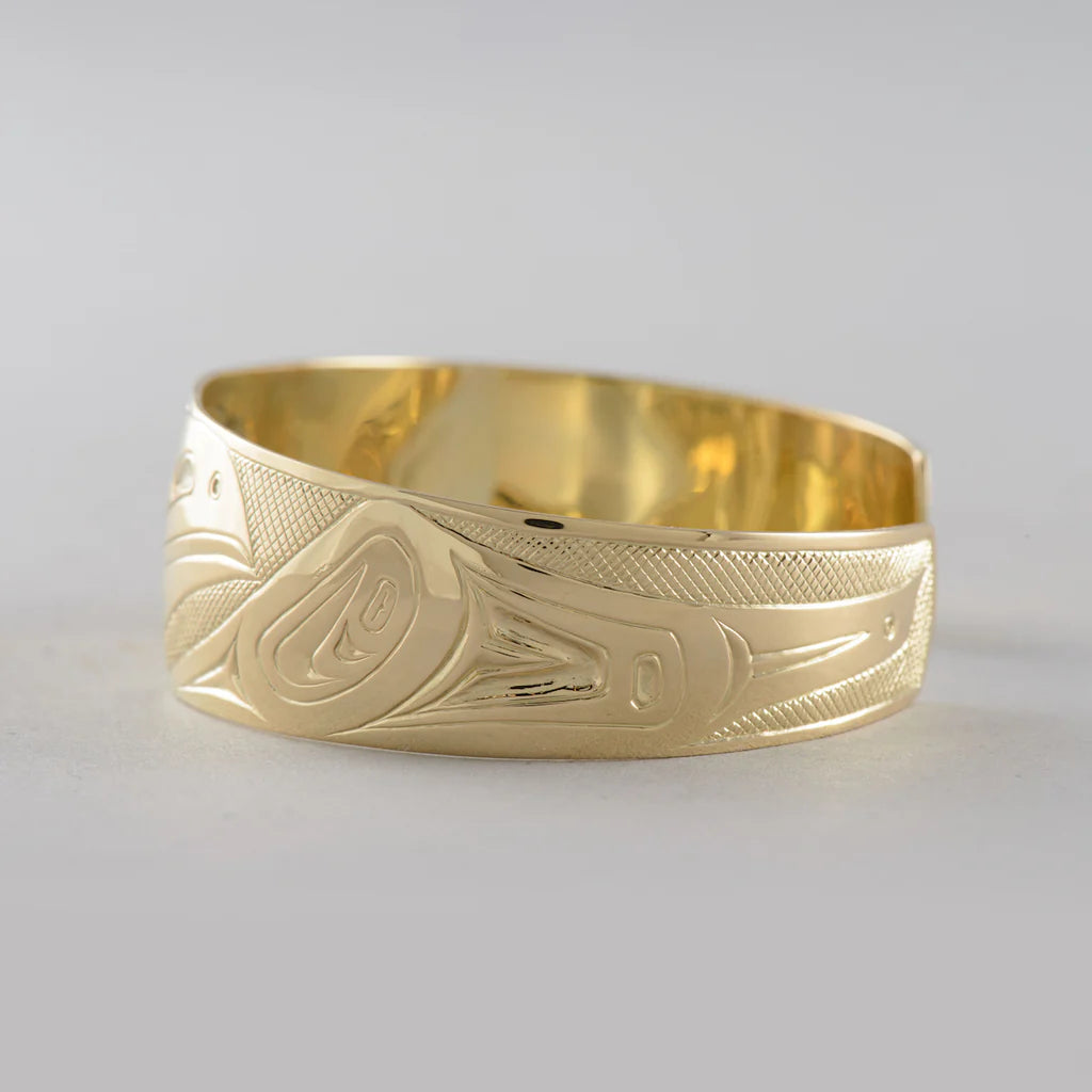 Jim Edenshaw Bracelet Gold - Raven