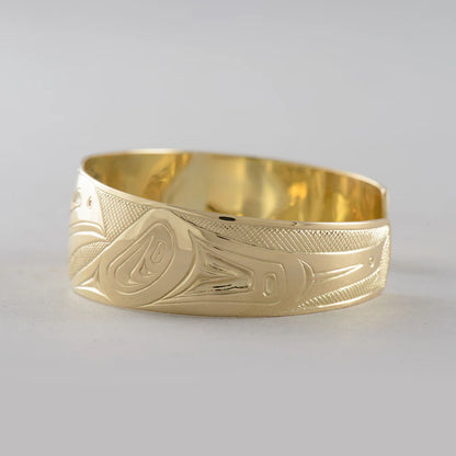 Jim Edenshaw Bracelet Gold - Raven