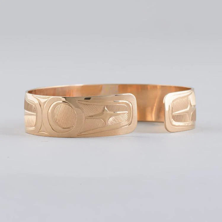 Hollie Bartlett Bracelet Gold - Killer Whale