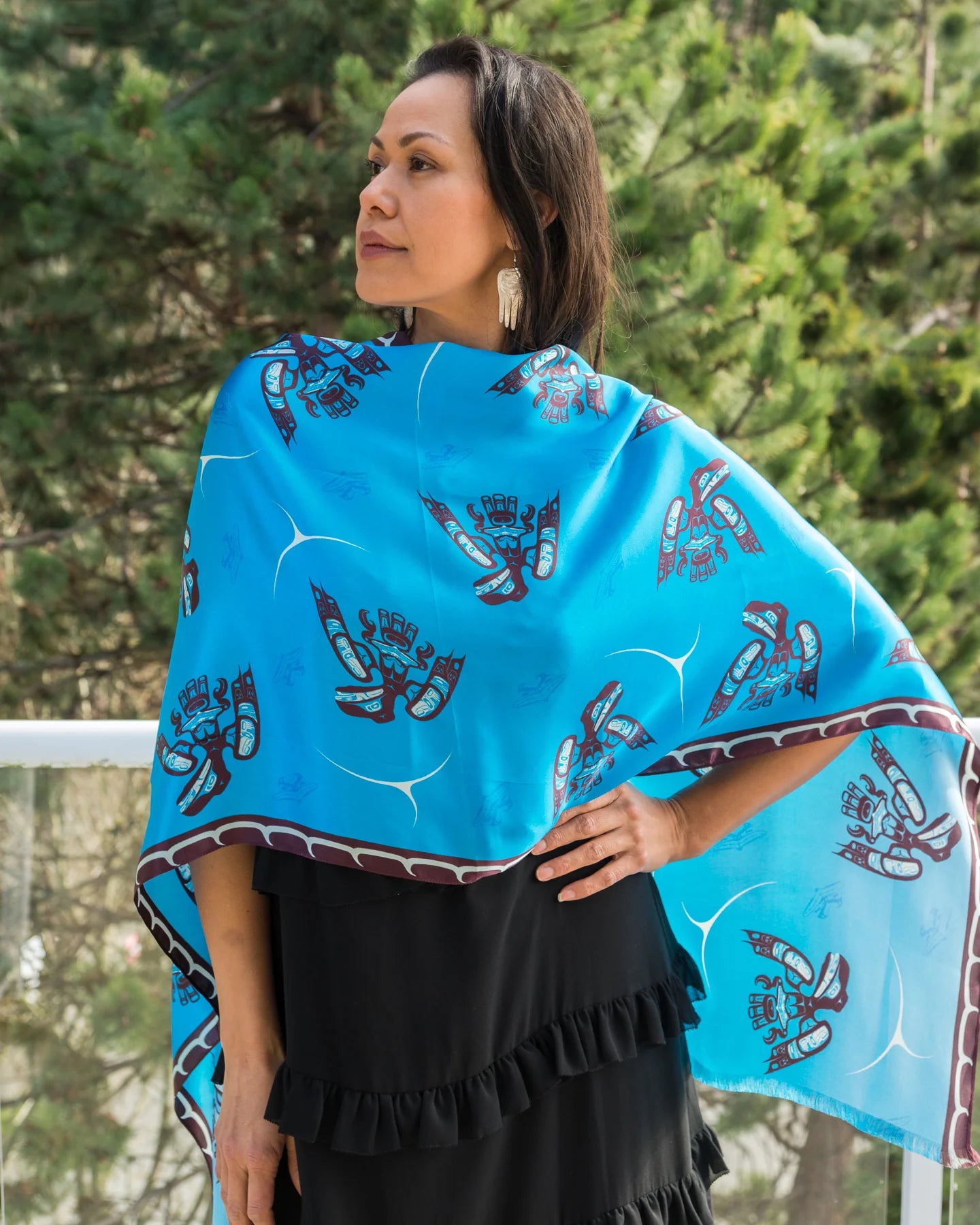 DG Raven Rectangle Scarf