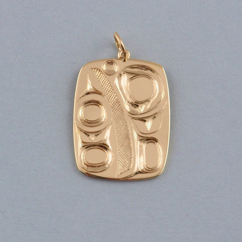 Jim McGuire Pendant 14k Gold - Eagle