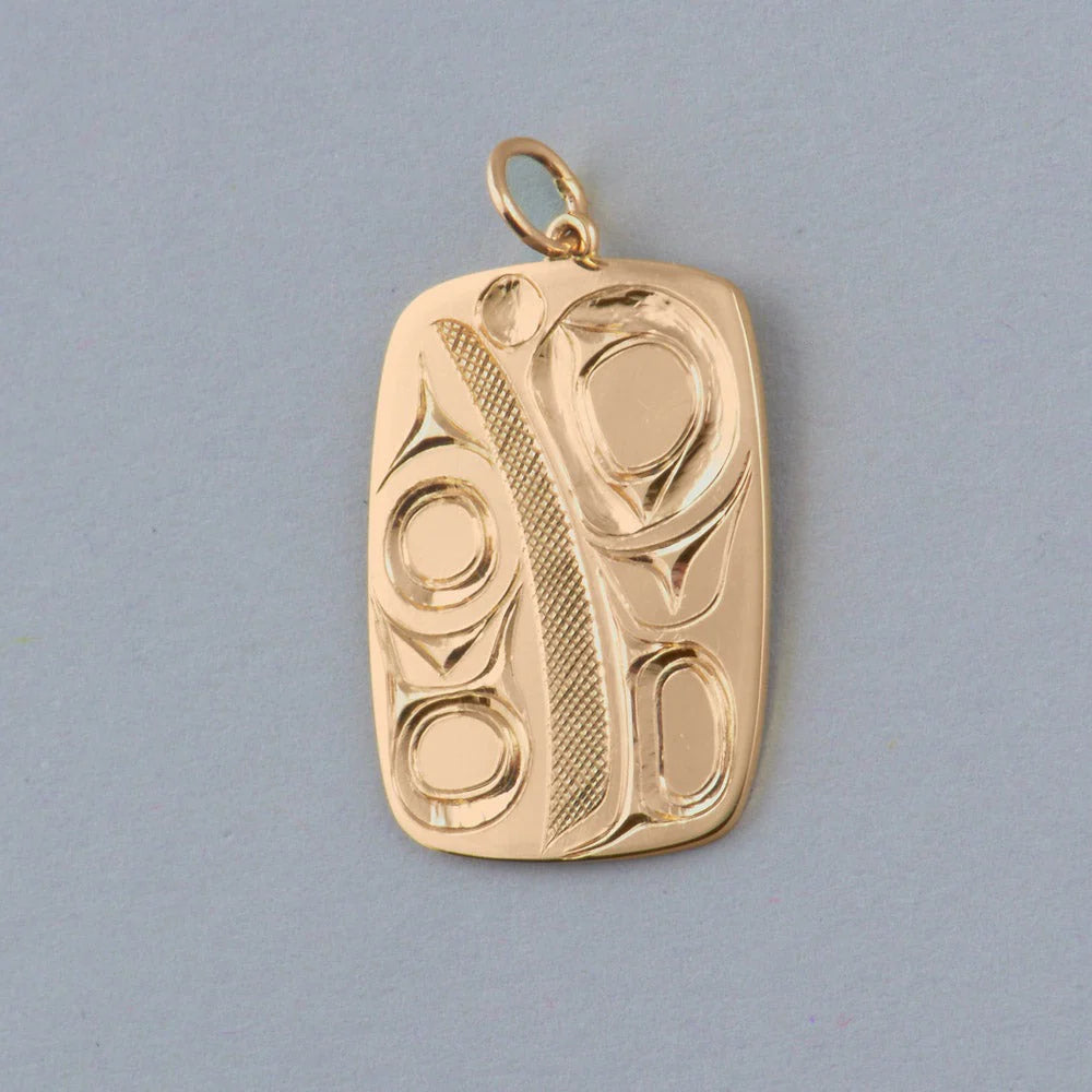 Jim McGuire Pendant 14k Gold - Eagle