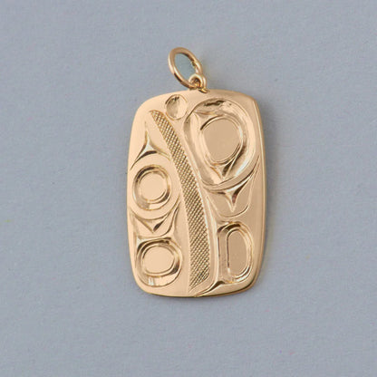 Jim McGuire Pendant 14k Gold - Eagle