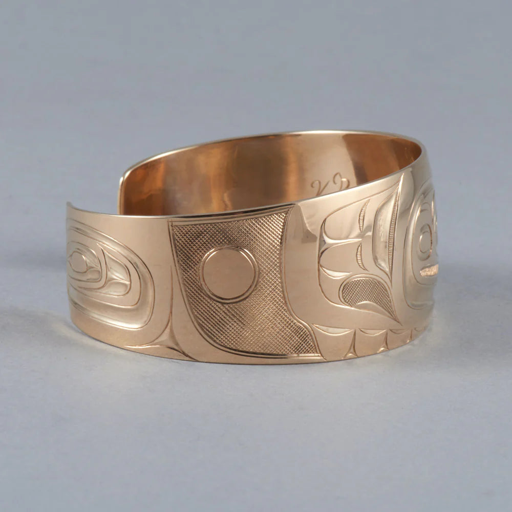 Kelly Robinson Bracelet Gold - Killer Whale