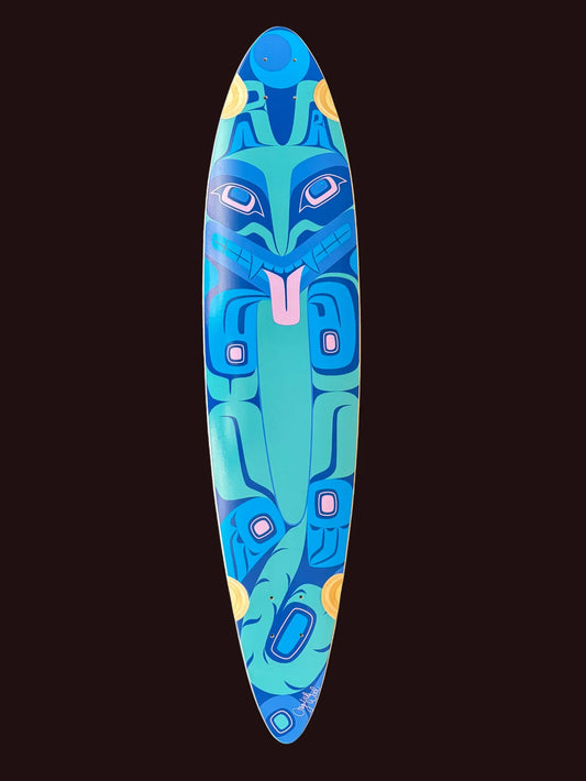 Longboard - Trickster; G̱ooch een.aax’w (Wolf Family)