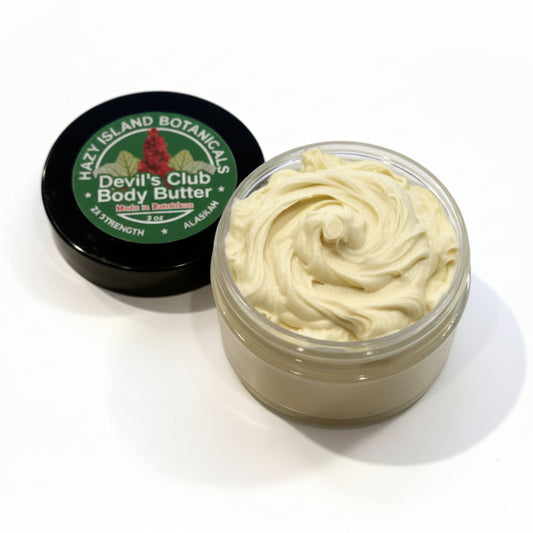 Hazy Island Botanicals Devils Club Body Butter