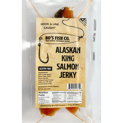 Bo's Coho Candied Salmon Jerky - King