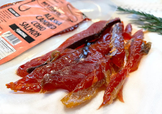 Bo's Coho Candied Salmon Jerky - Original