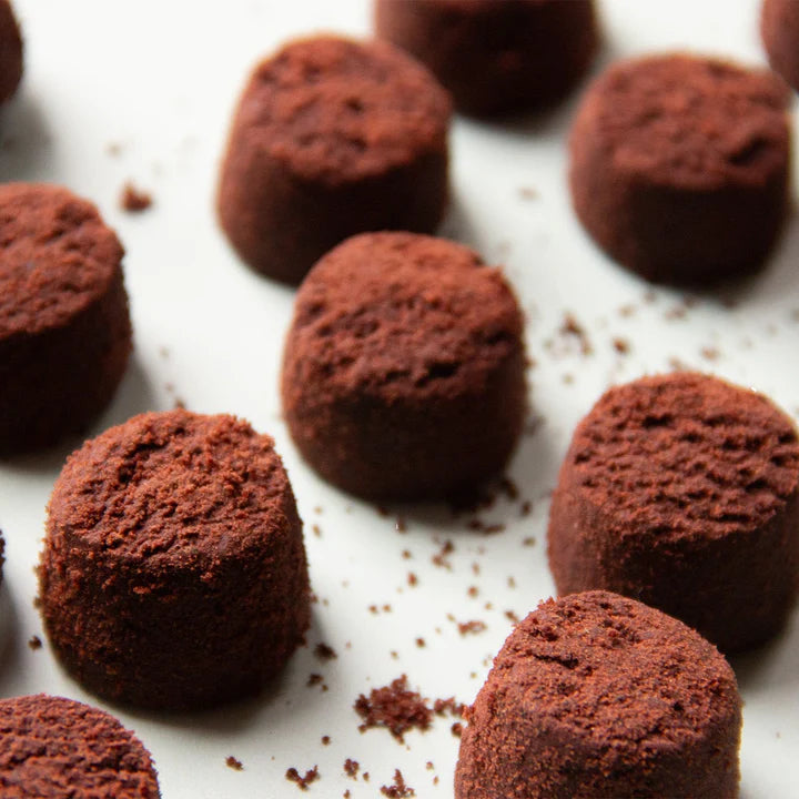 Chocolate Shortbread Cookies with Kelp