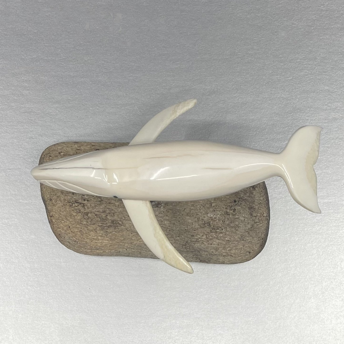 Ivory - RMK; Bowhead Whale on Bone Base