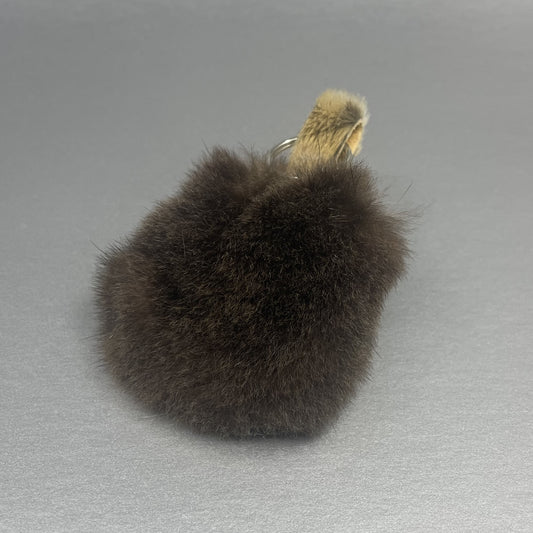 Keychain - H. Larsen, Sea Otter Fur Pom