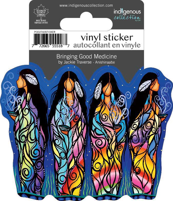 Bringing Good Medicine Sticker