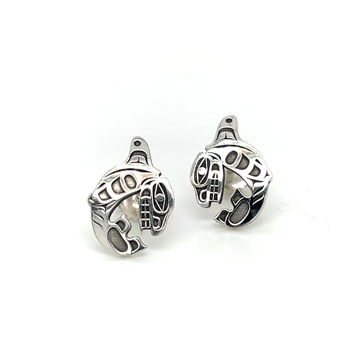 Grant Pauls Earrings Silver Studs