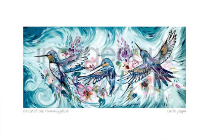 Matted Dance of the Hummingbird by Métis/Cree Artist Carla Joseph