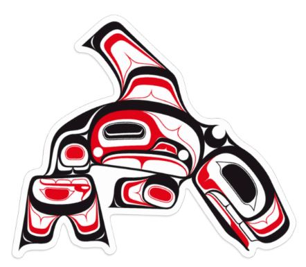Nick Alan Art Sticker (Killer Whale)