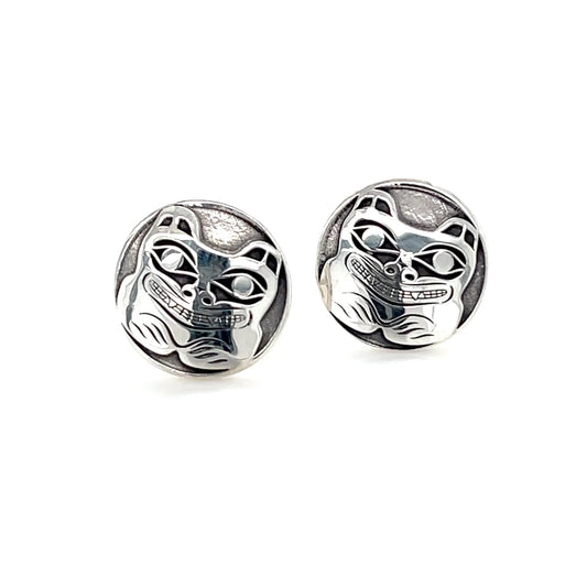 Grant Pauls Earrings Silver Studs