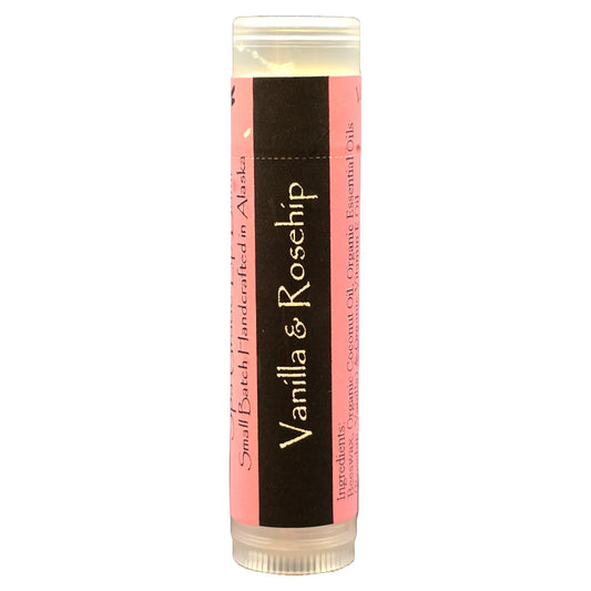 Vanilla & Rosehip Lip Balm – Luxurious Hydration & Soothing Aroma