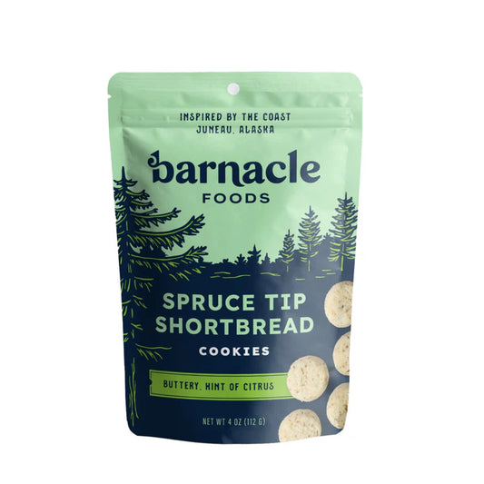 Spruce Tip Shortbread Cookies