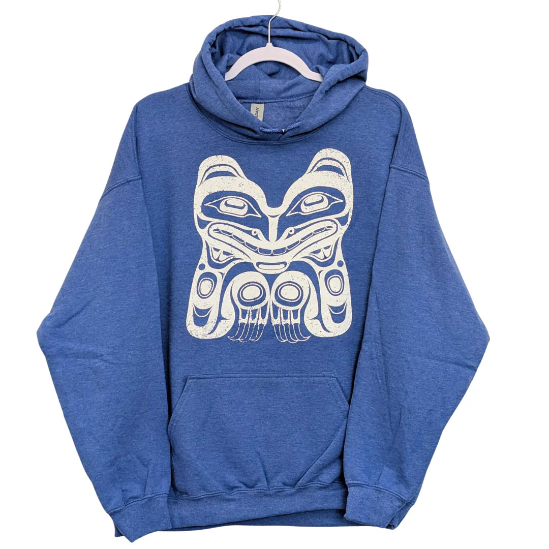 Totem Design House "Bear" Unisex Hoodie (Royal Blue)