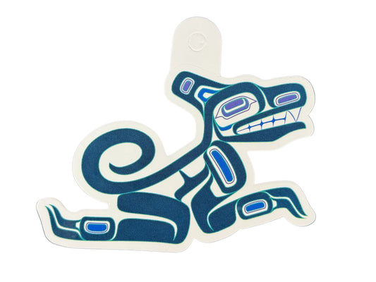 Trickster Co. G̱ooch - Wolf Sticker