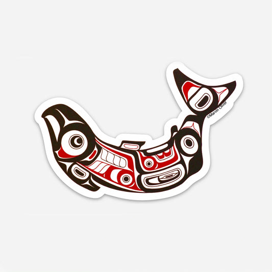 Marvin Oliver Sticker - Salmon