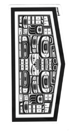 Kadusné Ursala Hudson Sticker - Chilkat Blanket