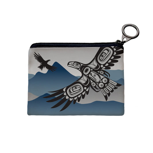 Coin Purse - Soaring Eagle by Corey Bulpitt