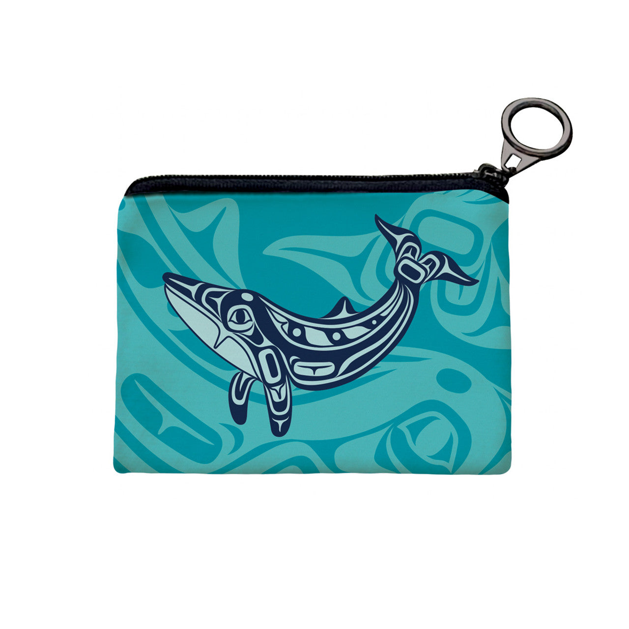 Coin Purse - Humpback Whale by Gordon White