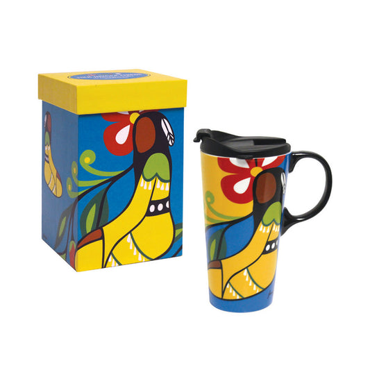 Perfect Mug - Her Jingle Dress -Anishinaabe Design