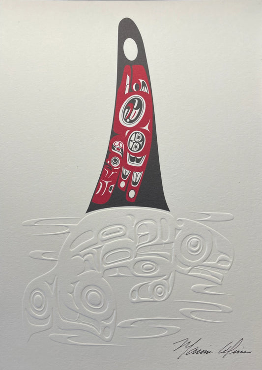 Marvin Oliver Art Card - Journey