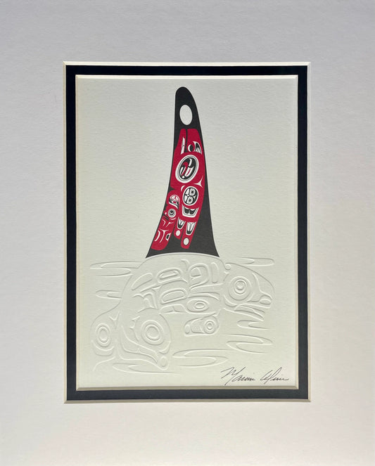 Marvin Oliver Matted Print - Journey