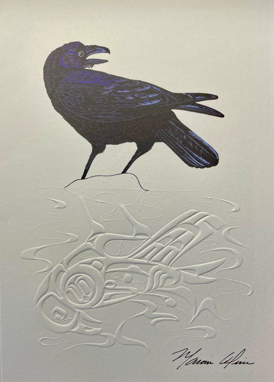 Marvin Oliver Art Card - Moon Dancing