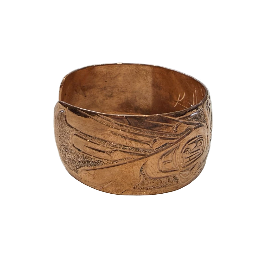 Ken Lea Bracelet Copper 1" - Lovebirds
