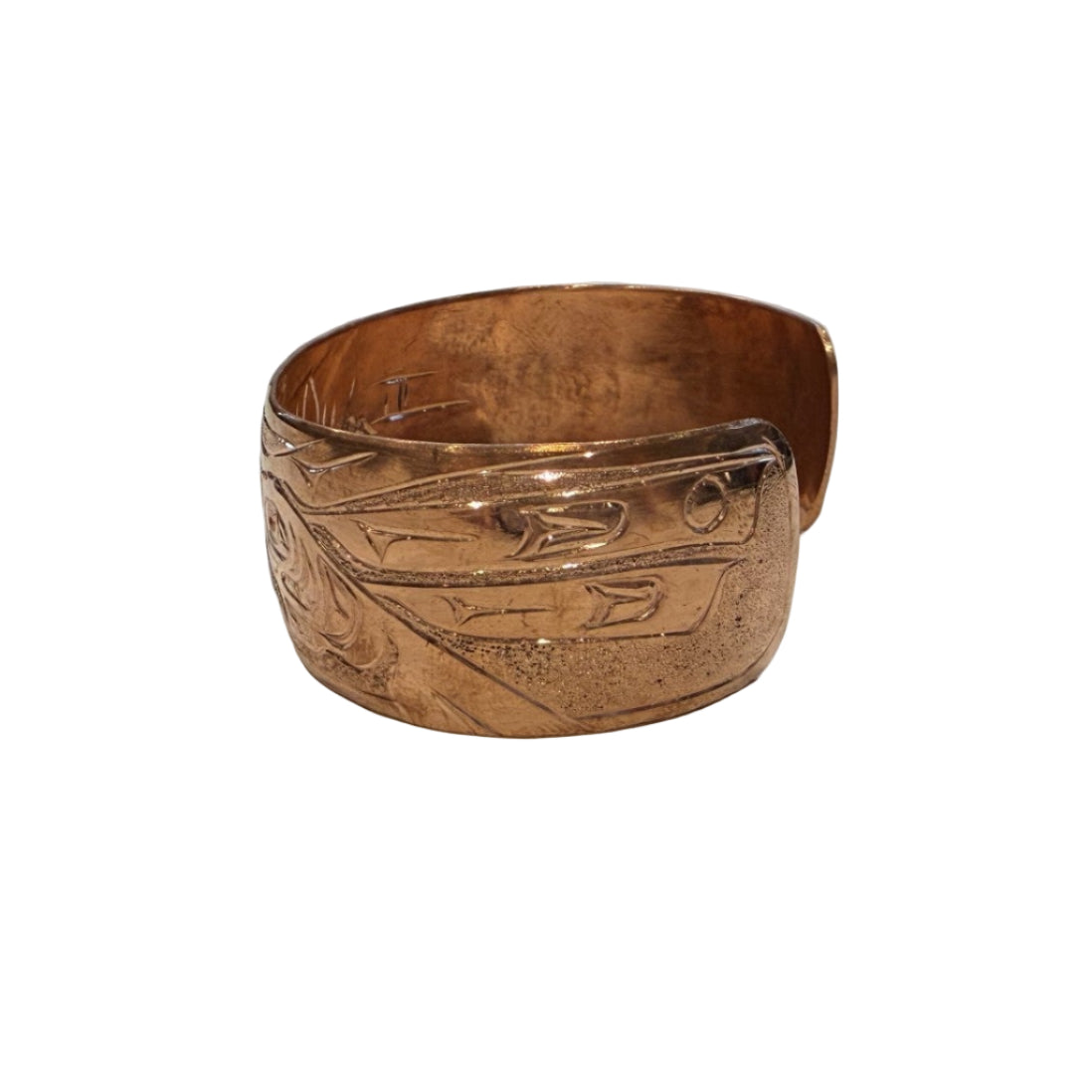 Ken Lea Bracelet Copper 1" - Lovebirds