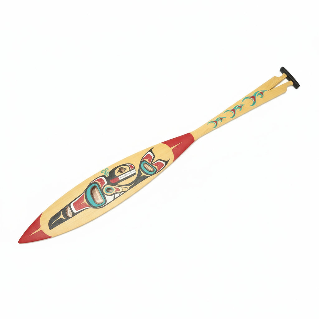 George Gardner Paddle 5 ft - Killer Whale – Sealaska Heritage Store