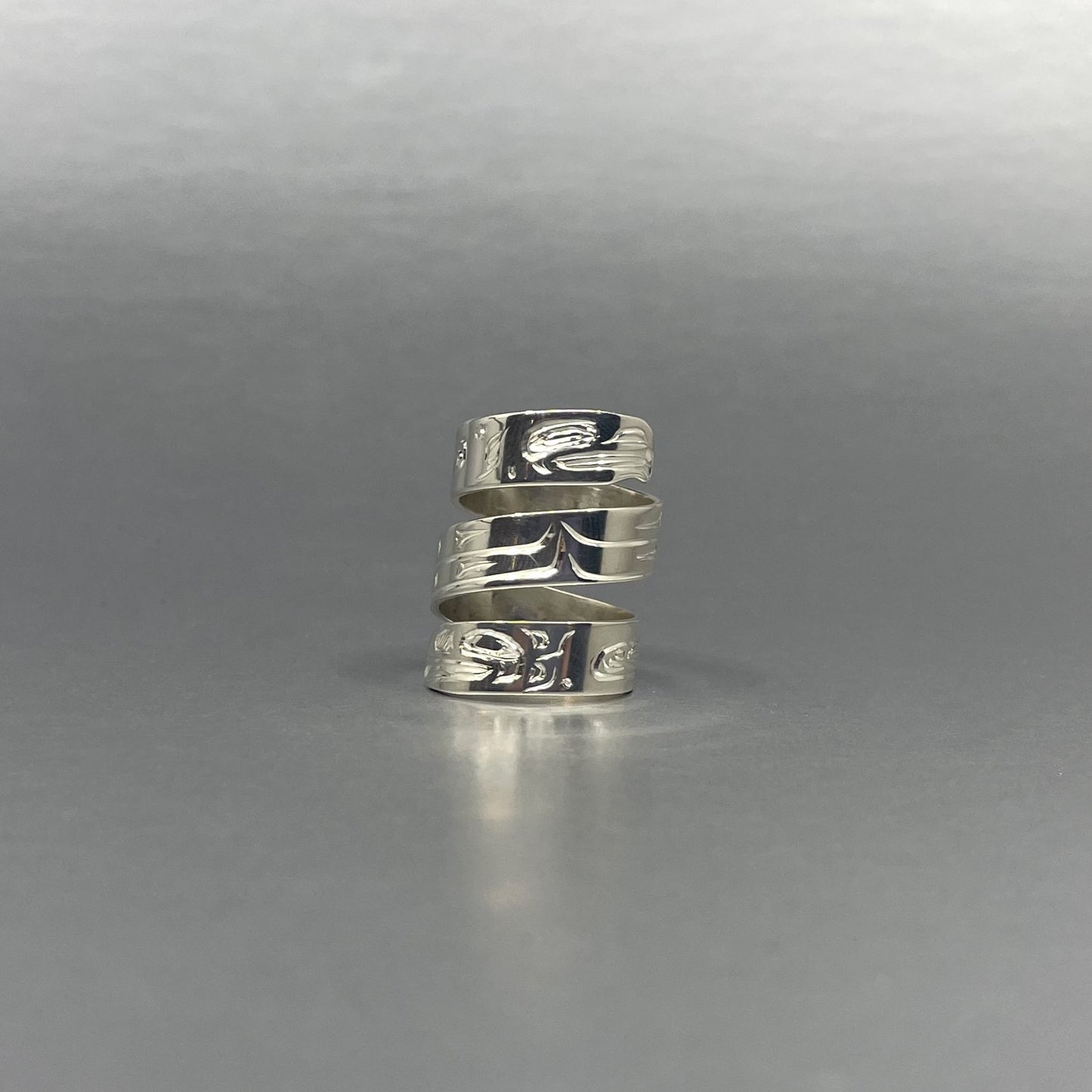 Samuel Sheakley Rings Silver Triple Wrap Style