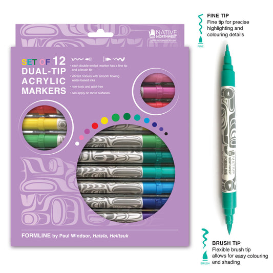 Acrylic Felt Markers - Formline