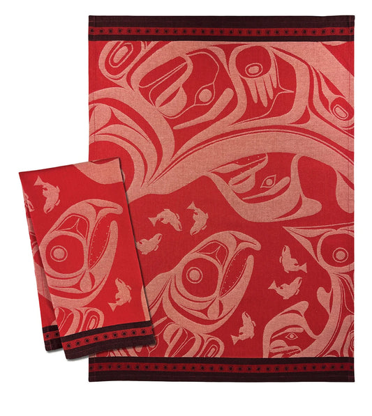 Tea Towel - Salmon