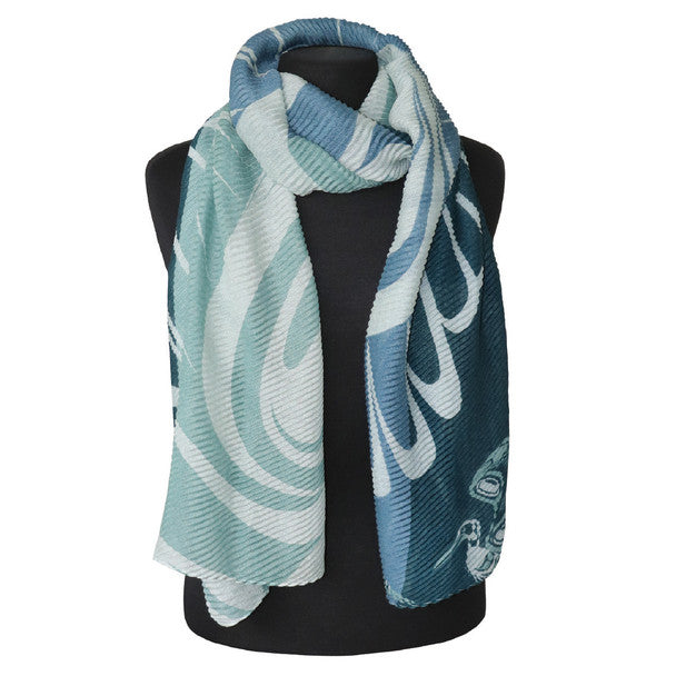 Scarf - Eco, Blue Heron