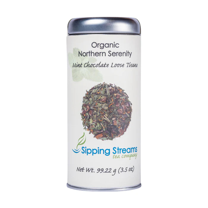 Tea - Sipping Streams, Organic Northern Serenity, 3.5 oz Tin