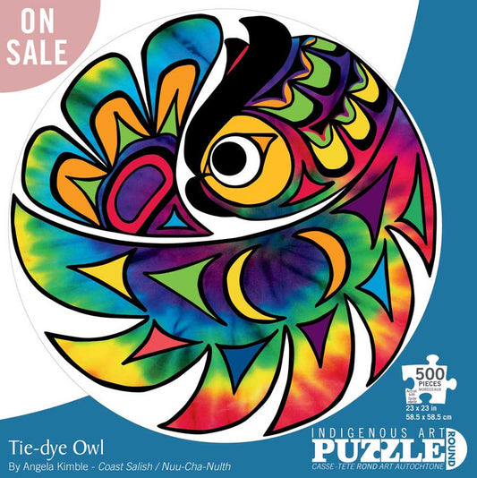 Tie-Die Owl" Puzzle