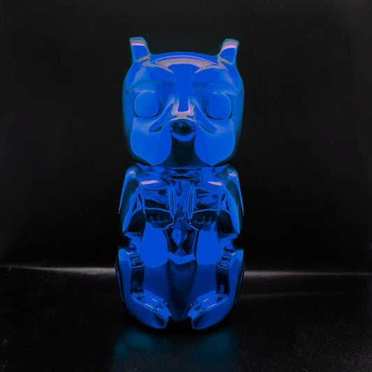 Likoodzí Xóotsk'i – 12" Stainless Steel Tlingit Gummy Bear Sculpture by Rico Worl