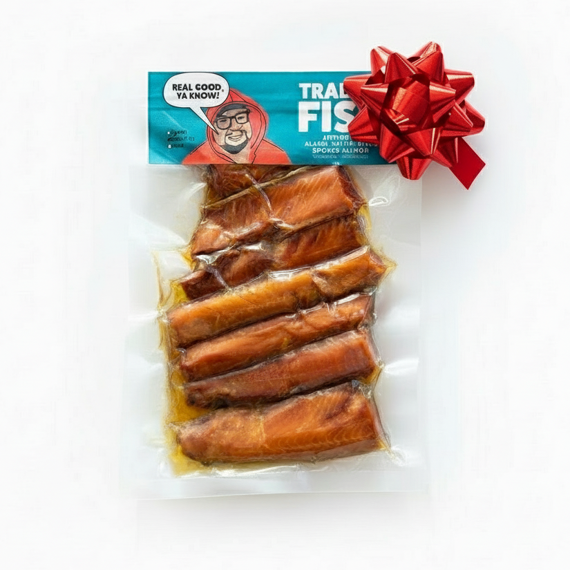 Tradish Fish Authentic Alaska Native Smoked Sockeye Salmon