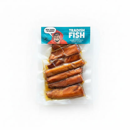 Tradish Fish Authentic Alaska Native Smoked Sockeye Salmon