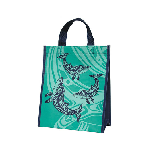 Eco Bag Small - Humpback Whale by Gordon White