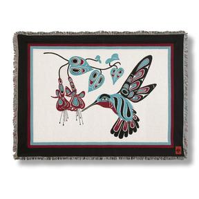 Shotridge Studios Cotton Throw Blanket, Various Designs