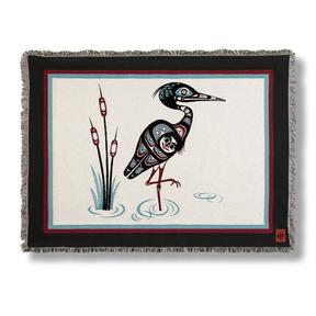 Shotridge Studios Cotton Throw Blanket, Various Designs
