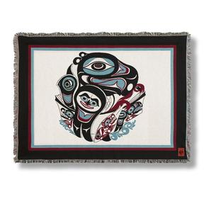 Shotridge Studios Cotton Throw Blanket, Various Designs